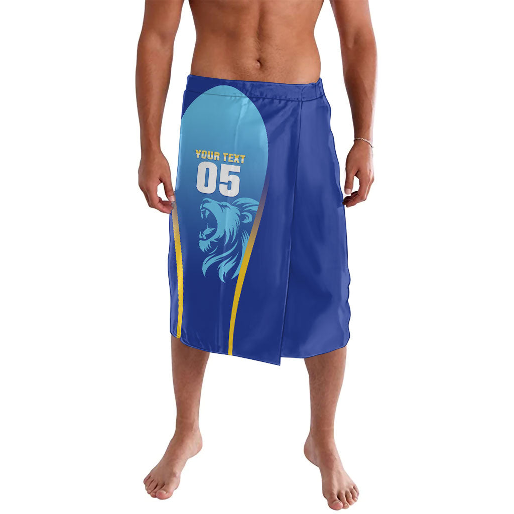 Custom Saint Lucia 2026 Cricket Lavalava Kings Never Fall