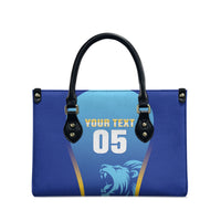 Custom Saint Lucia 2026 Cricket Leather Bag Kings Never Fall