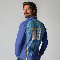 Custom Saint Lucia 2026 Cricket Long Sleeve Polo Shirt Kings Never Fall