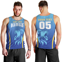 Custom Saint Lucia 2026 Cricket Men Tank Top Kings Never Fall