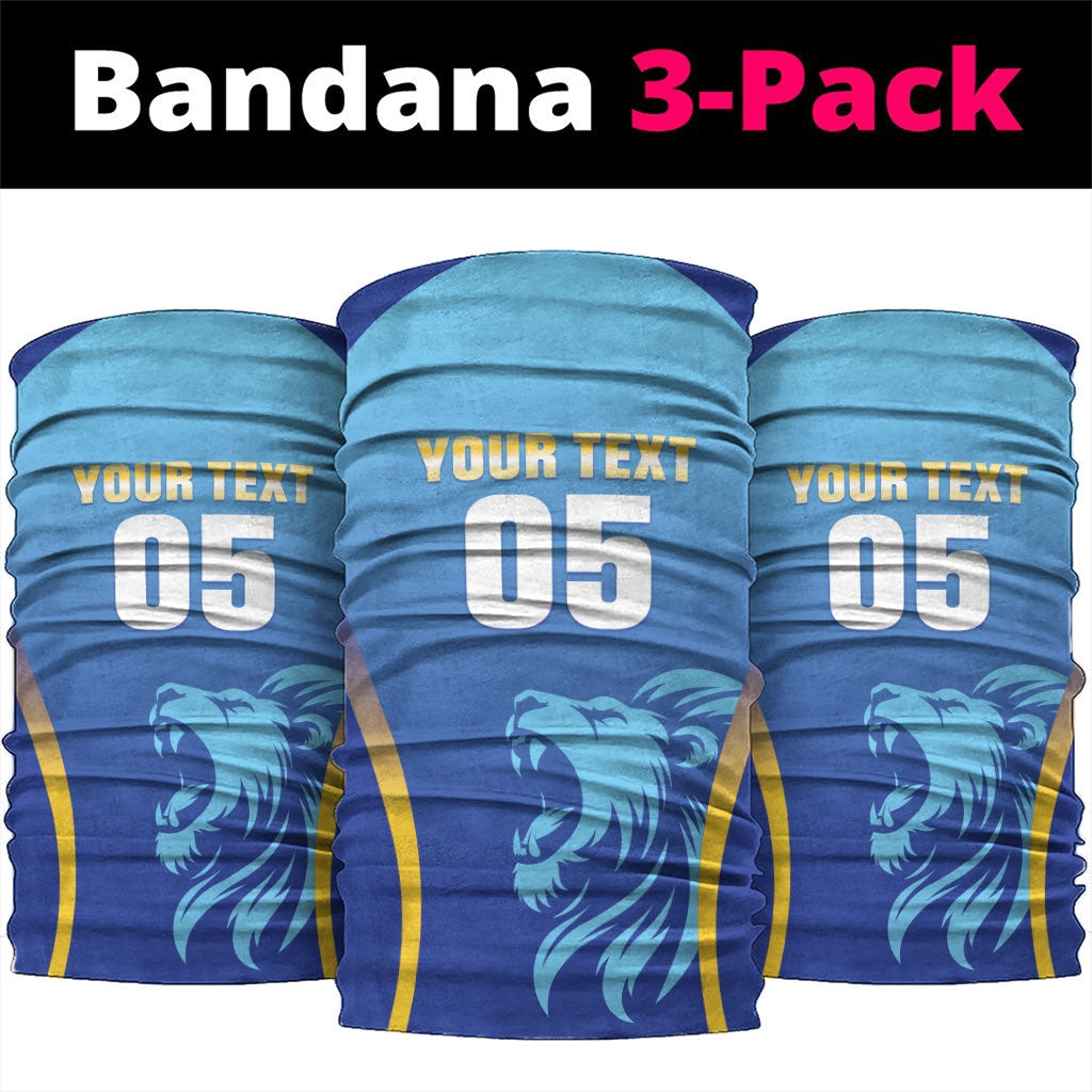 Custom Saint Lucia 2026 Cricket Neck Gaiter Kings Never Fall