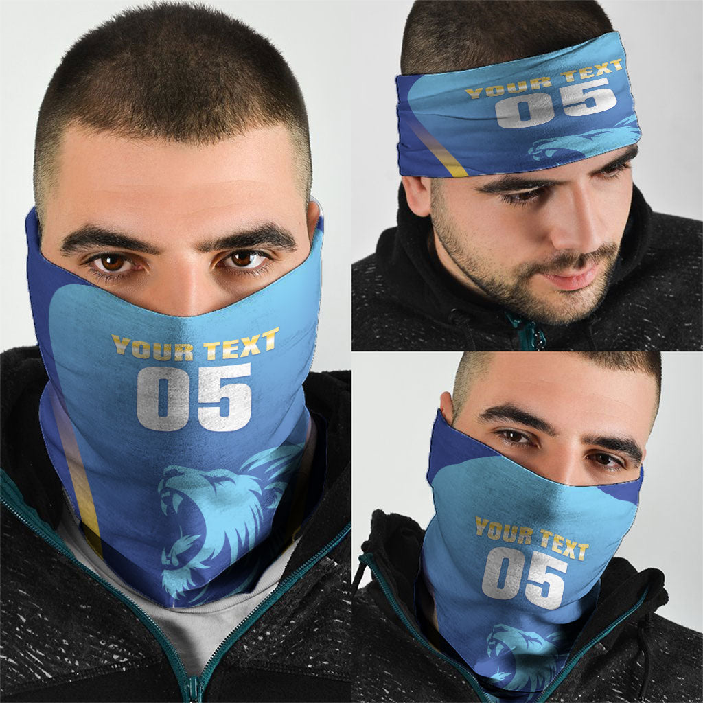 Custom Saint Lucia 2026 Cricket Neck Gaiter Kings Never Fall