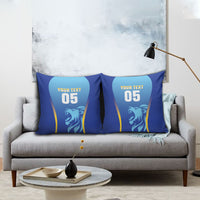 Custom Saint Lucia 2026 Cricket Pillow Cover Kings Never Fall