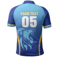 Custom Saint Lucia 2026 Cricket Polo Shirt Kings Never Fall