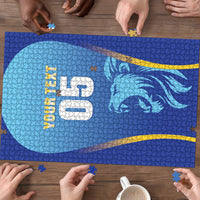Custom Saint Lucia 2026 Cricket Puzzle Kings Never Fall