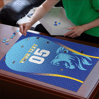Custom Saint Lucia 2026 Cricket Puzzle Kings Never Fall