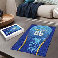 Custom Saint Lucia 2026 Cricket Puzzle Kings Never Fall