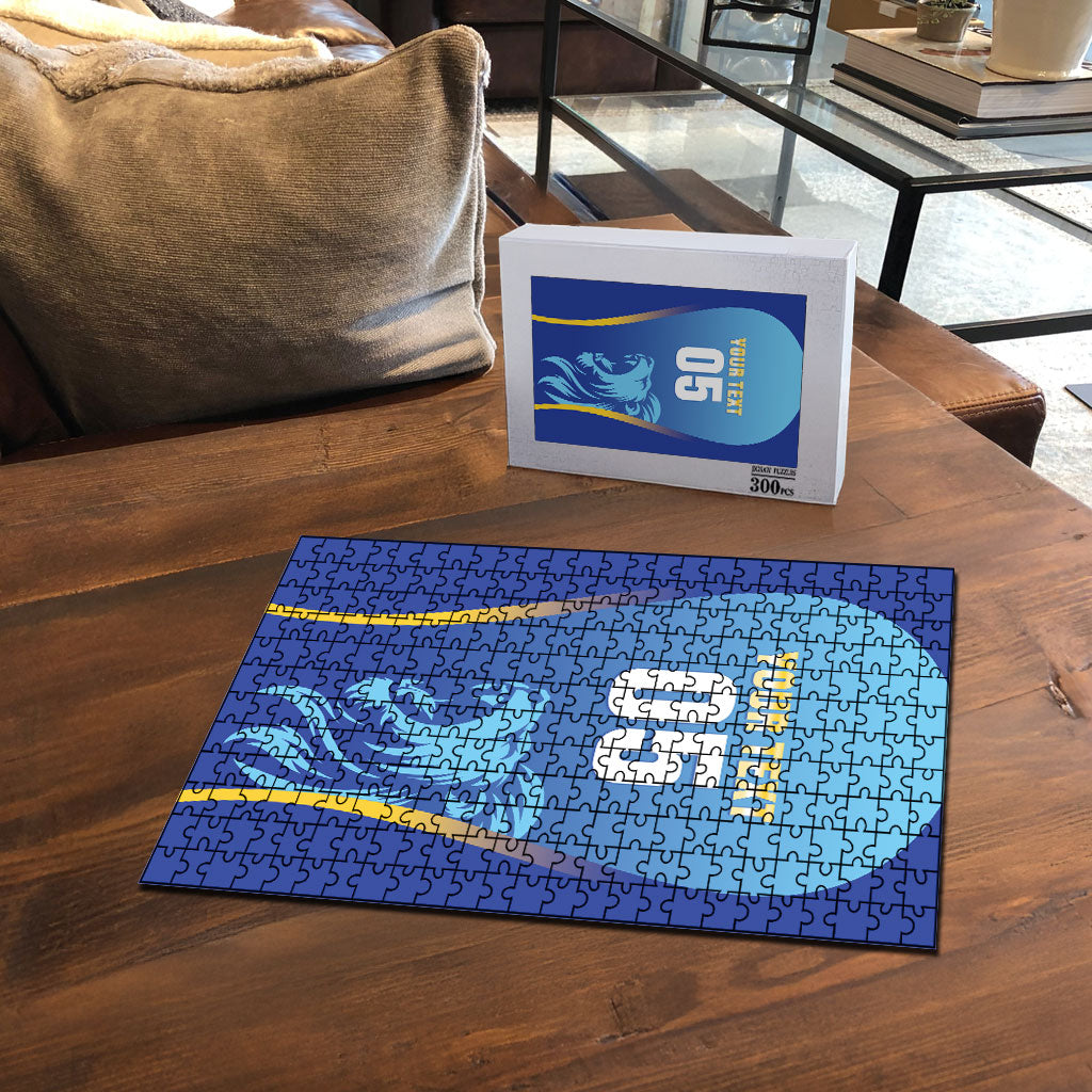 Custom Saint Lucia 2026 Cricket Puzzle Kings Never Fall