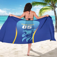 Custom Saint Lucia 2026 Cricket Sarong Kings Never Fall