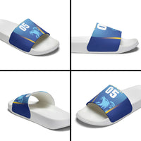 Custom Saint Lucia 2026 Cricket Slide Sandals Kings Never Fall