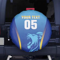 Custom Saint Lucia 2026 Cricket Spare Tire Cover Kings Never Fall