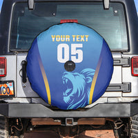 Custom Saint Lucia 2026 Cricket Spare Tire Cover Kings Never Fall
