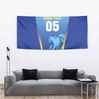 Custom Saint Lucia 2026 Cricket Tapestry Kings Never Fall
