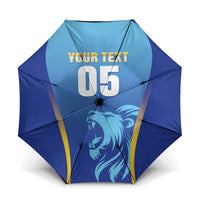 Custom Saint Lucia 2026 Cricket Umbrella Kings Never Fall