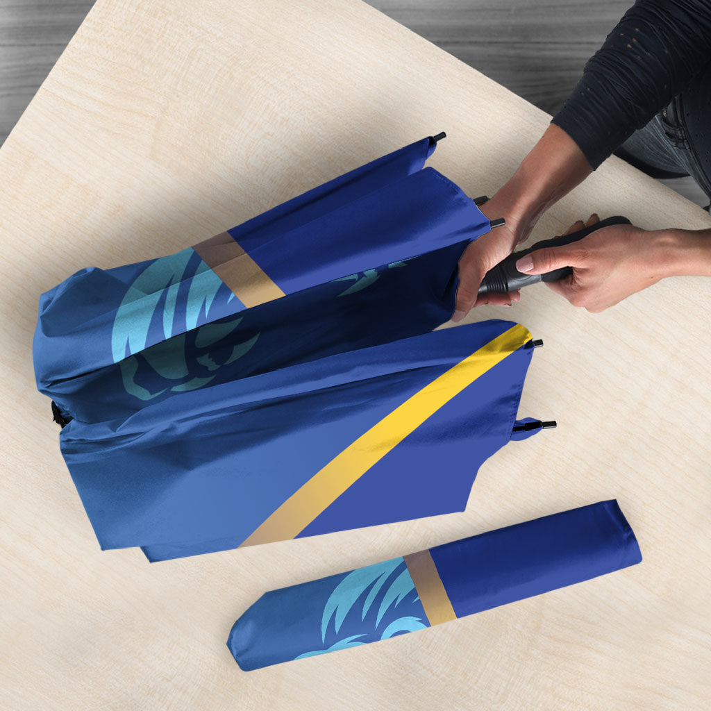 Custom Saint Lucia 2026 Cricket Umbrella Kings Never Fall