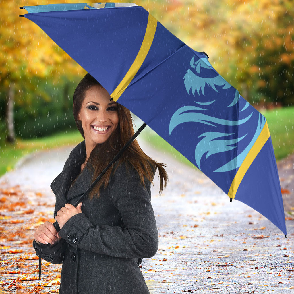 Custom Saint Lucia 2026 Cricket Umbrella Kings Never Fall