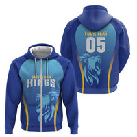 Custom Saint Lucia 2026 Cricket Zip Hoodie Kings Never Fall