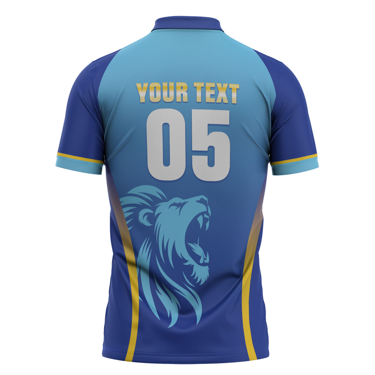 Custom Saint Lucia 2026 Cricket Zipper Polo Shirt Kings Never Fall