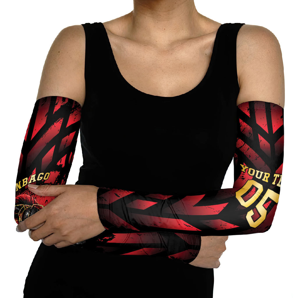 Custom Trinbago 2026 Cricket Arm Sleeves Ride To Victory