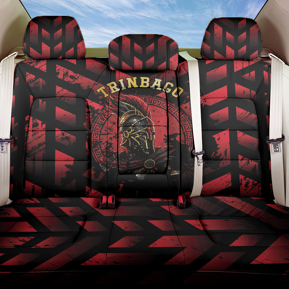 Trinbago 2026 Cricket Back Car Seat Cover Ride To Victory