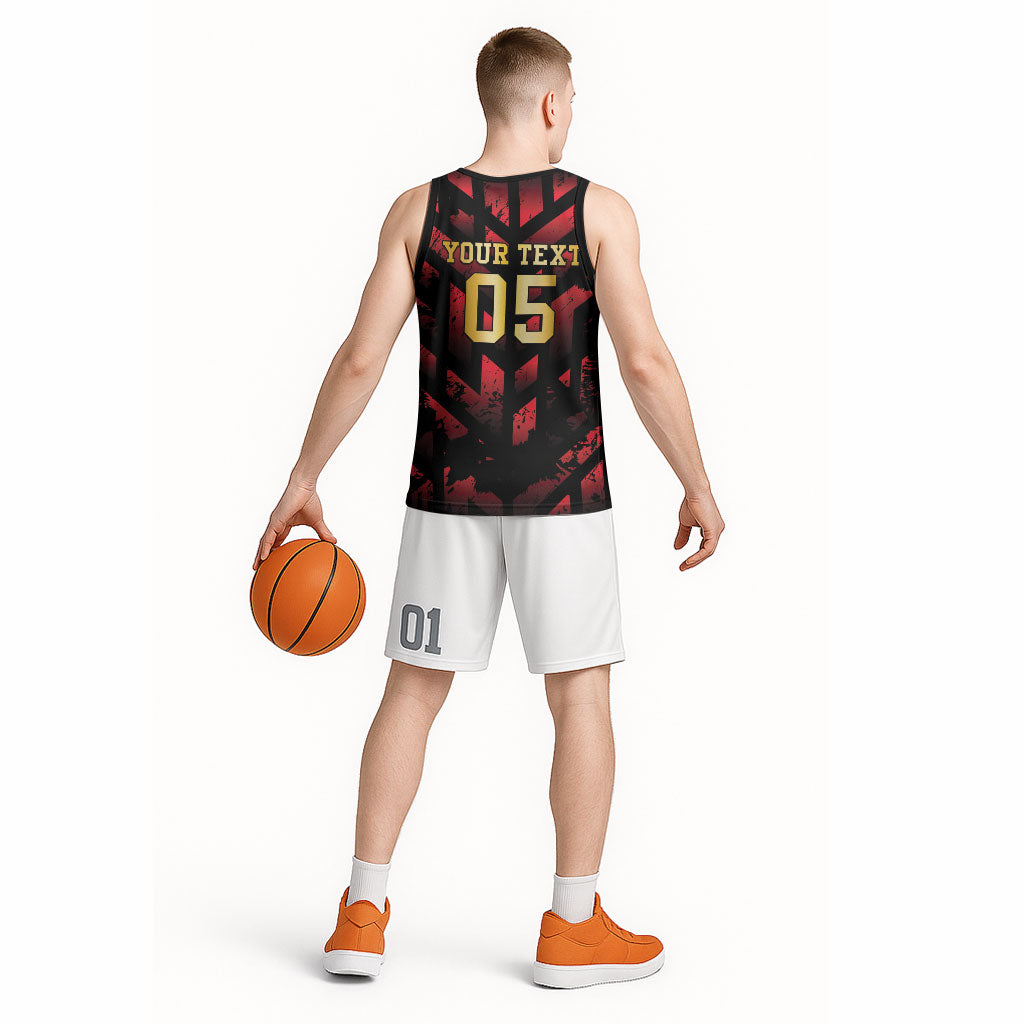 Custom Trinbago 2026 Cricket Basketball Jersey Ride To Victory