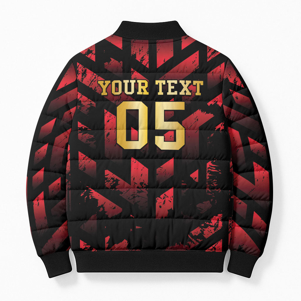 Custom Trinbago 2026 Cricket Bomber Puffer Jacket Ride To Victory