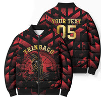Custom Trinbago 2026 Cricket Bomber Puffer Jacket Ride To Victory
