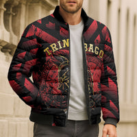 Custom Trinbago 2026 Cricket Bomber Puffer Jacket Ride To Victory