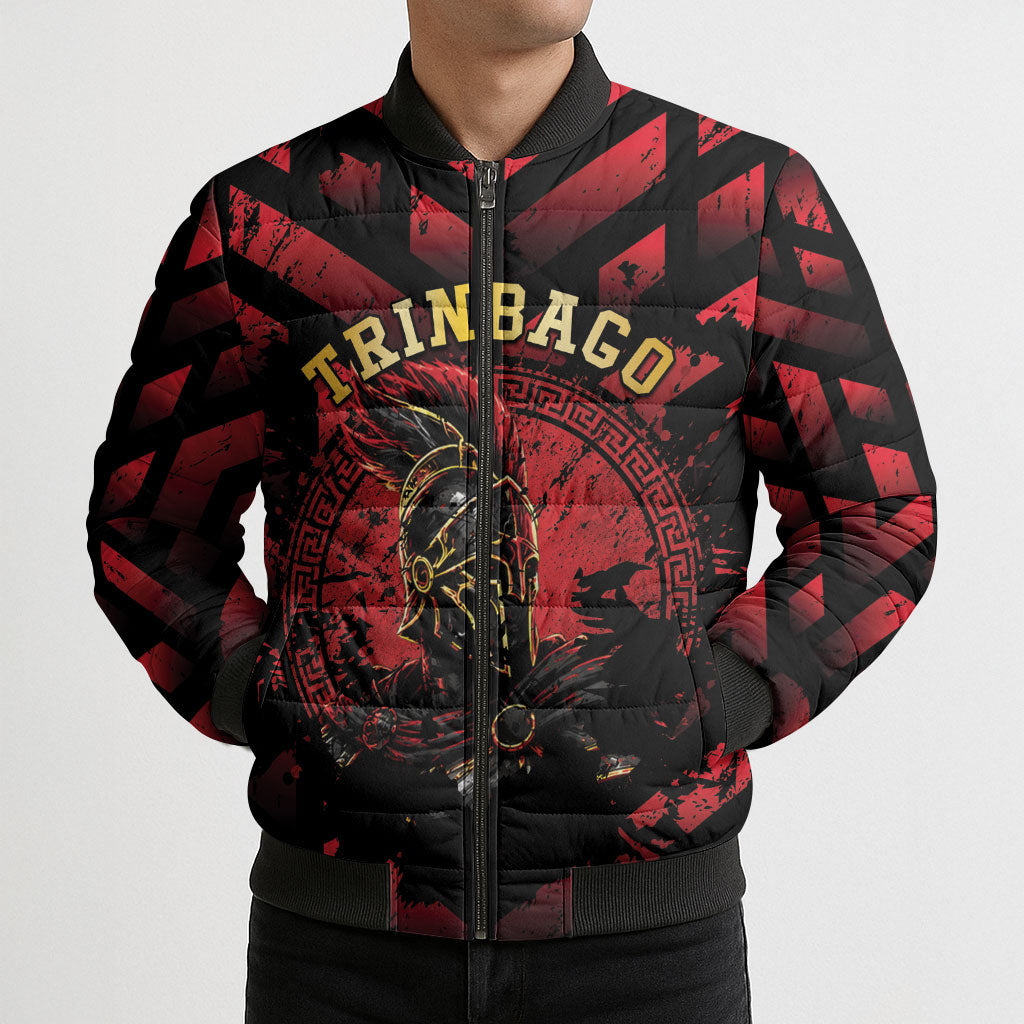 Custom Trinbago 2026 Cricket Bomber Puffer Jacket Ride To Victory