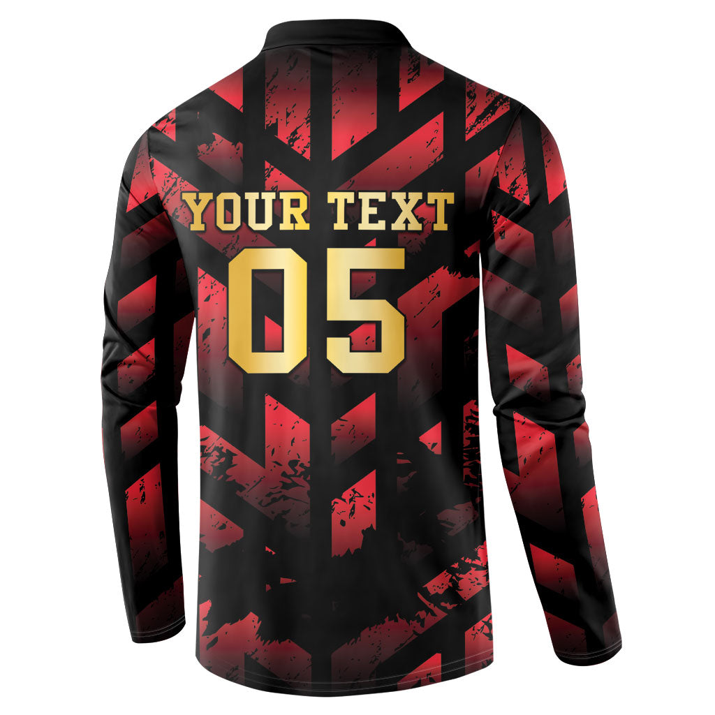Custom Trinbago 2026 Cricket Button Sweatshirt Ride To Victory