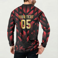 Custom Trinbago 2026 Cricket Button Sweatshirt Ride To Victory