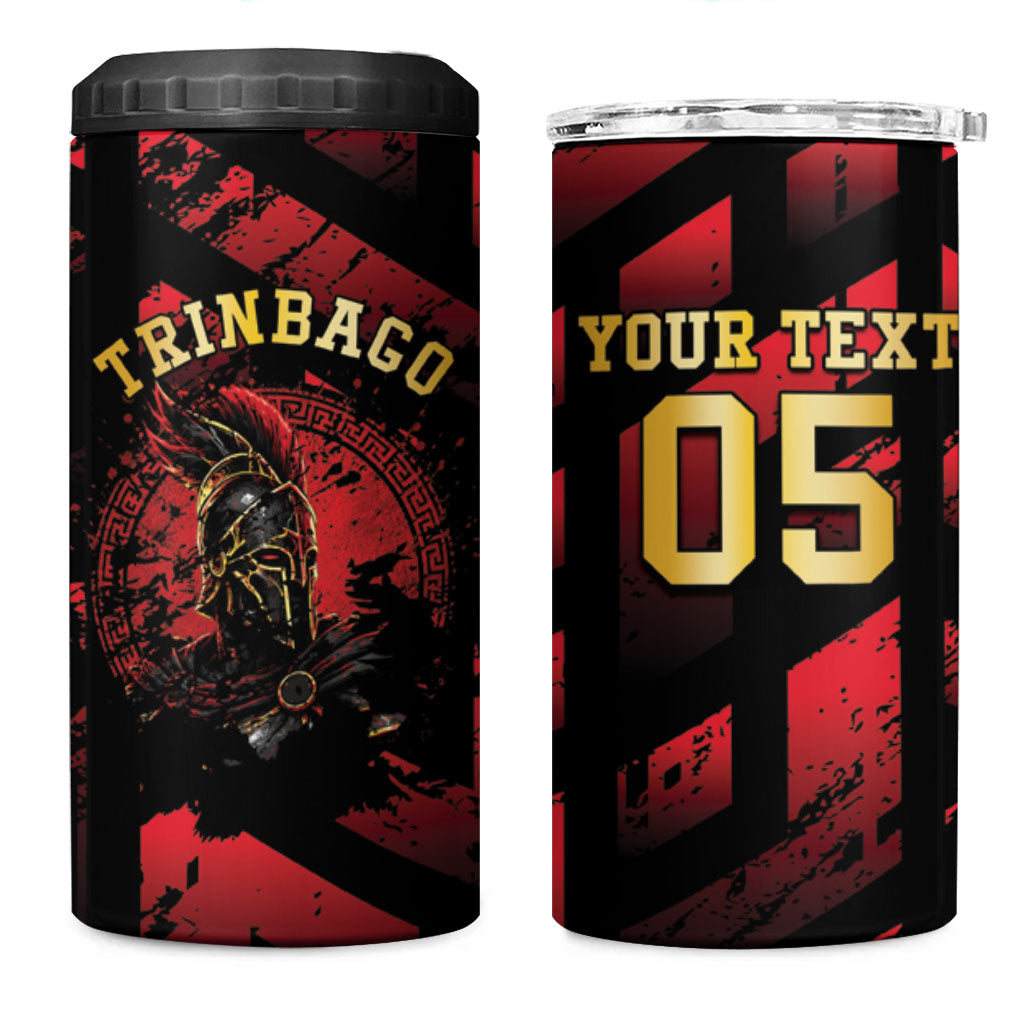 Custom Trinbago 2026 Cricket 4 in 1 Can Cooler Tumbler Ride To Victory