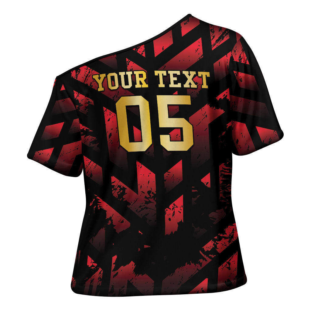 Custom Trinbago 2026 Cricket Cross Shoulder Shirt Ride To Victory