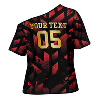 Custom Trinbago 2026 Cricket Cross Shoulder Shirt Ride To Victory