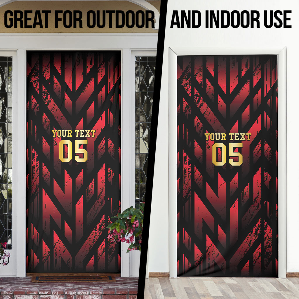 Custom Trinbago 2026 Cricket Door Cover Ride To Victory