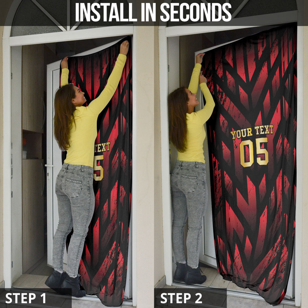 Custom Trinbago 2026 Cricket Door Cover Ride To Victory