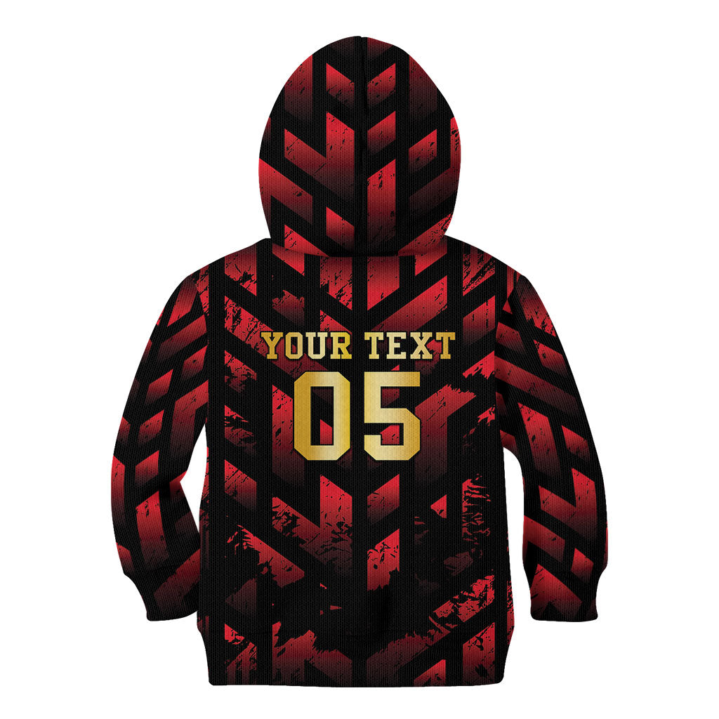 Custom Trinbago 2026 Cricket Kid Hoodie Ride To Victory