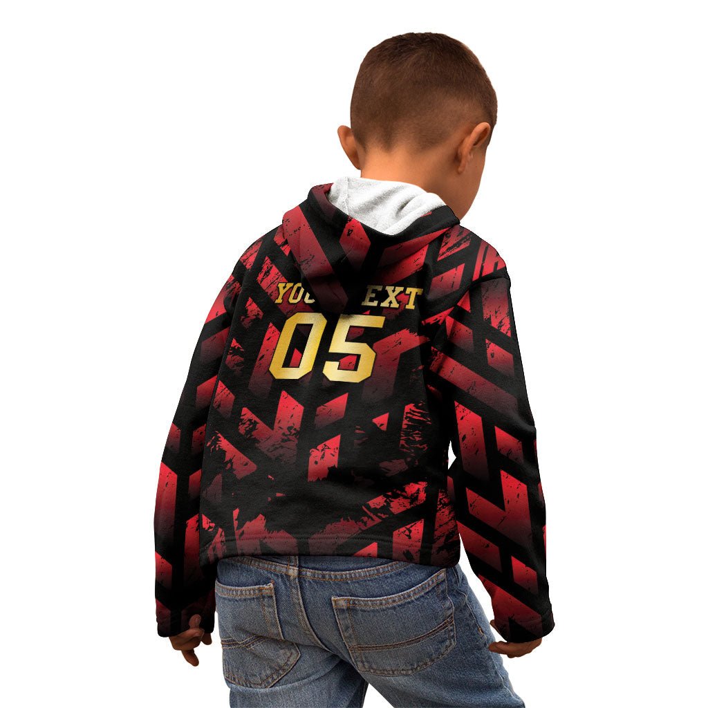 Custom Trinbago 2026 Cricket Kid Hoodie Ride To Victory