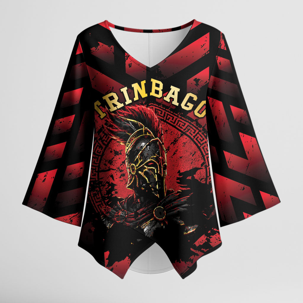 Custom Trinbago 2026 Cricket Kimono Sleeve Blouse Ride To Victory