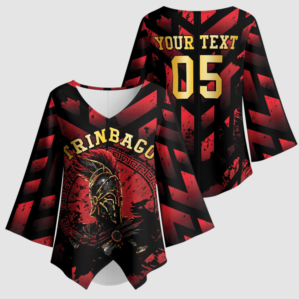 Custom Trinbago 2026 Cricket Kimono Sleeve Blouse Ride To Victory