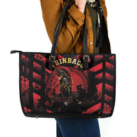 Trinbago 2026 Cricket Leather Tote Bag Ride To Victory