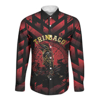 Custom Trinbago 2026 Cricket Long Sleeve Button Shirt Ride To Victory