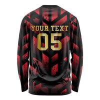 Custom Trinbago 2026 Cricket Long Sleeve Shirt Ride To Victory