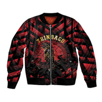 Custom Trinbago 2026 Cricket Sleeve Zip Bomber Jacket Ride To Victory