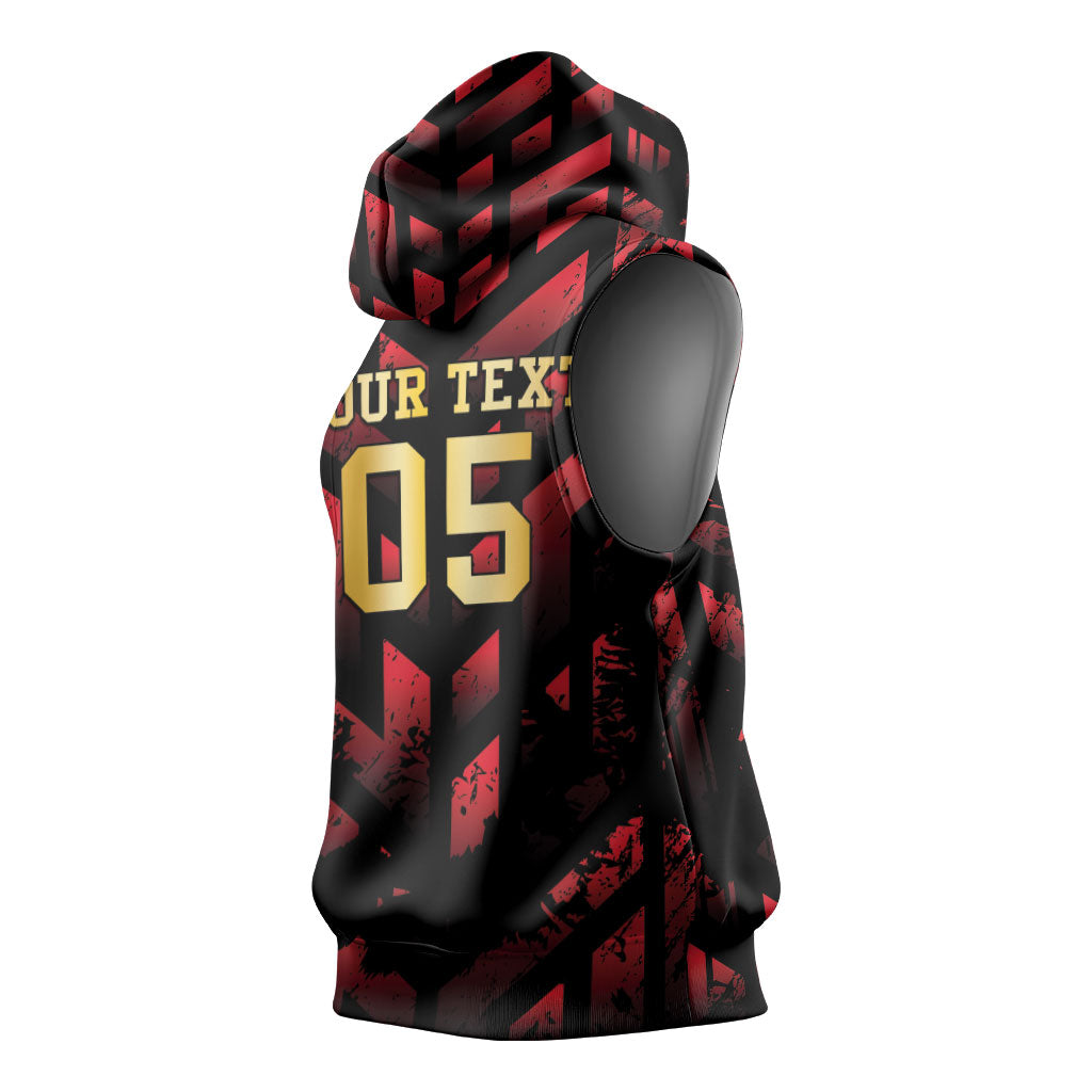 Custom Trinbago 2026 Cricket Sleeveless Hoodie Ride To Victory
