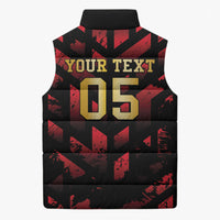 Custom Trinbago 2026 Cricket Sleeveless Puffer Jacket Ride To Victory