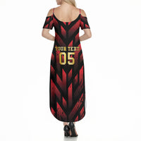 Custom Trinbago 2026 Cricket Summer Maxi Dress Ride To Victory