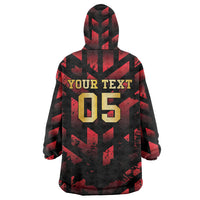 Custom Trinbago 2026 Cricket Wearable Blanket Hoodie Ride To Victory