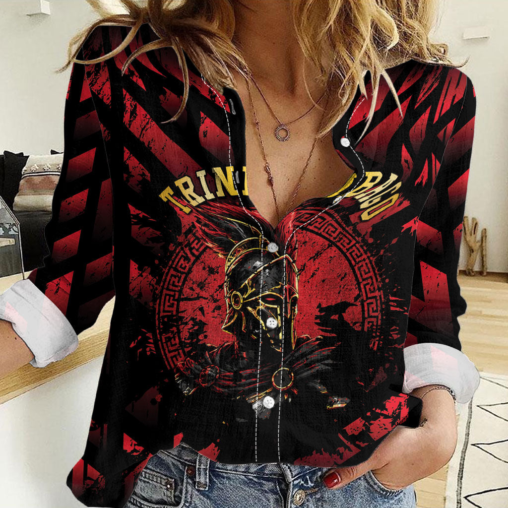 Custom Trinbago 2026 Cricket Women Casual Shirt Ride To Victory