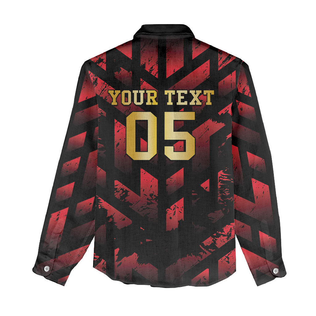 Custom Trinbago 2026 Cricket Women Casual Shirt Ride To Victory